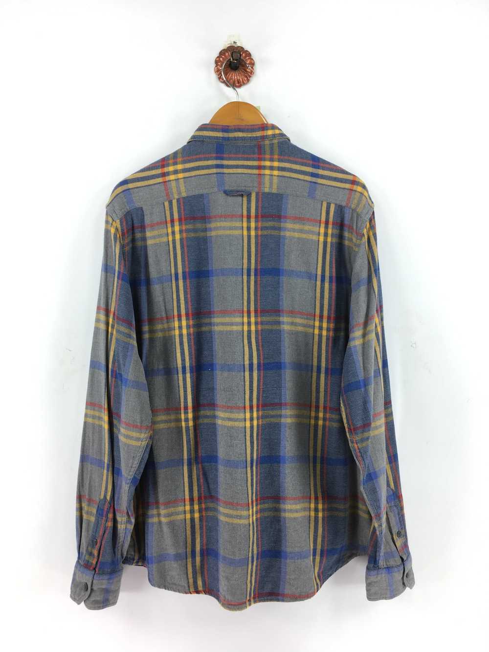 Flannel × Old Navy Vintage OLD NAVY Plaid Checker… - image 5