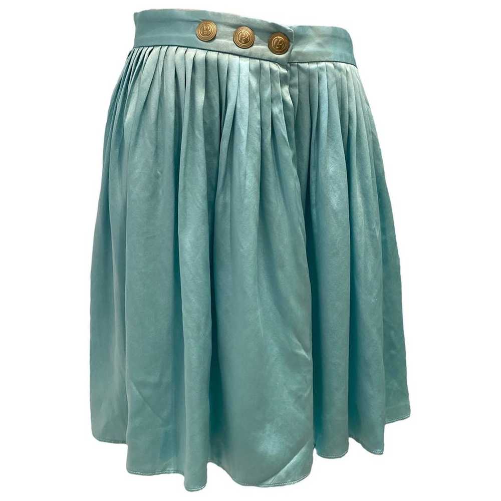 Pierre Balmain Silk mid-length skirt - image 1