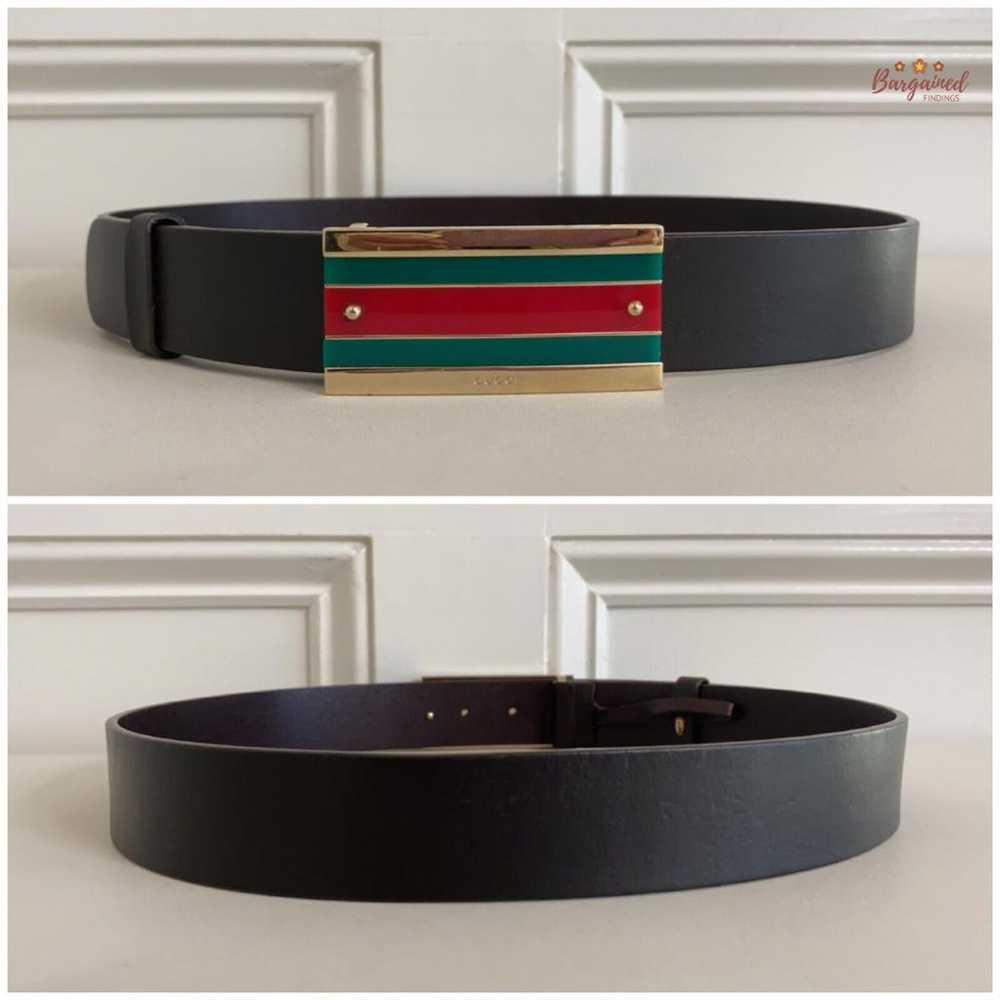 Gucci Leather belt - image 11