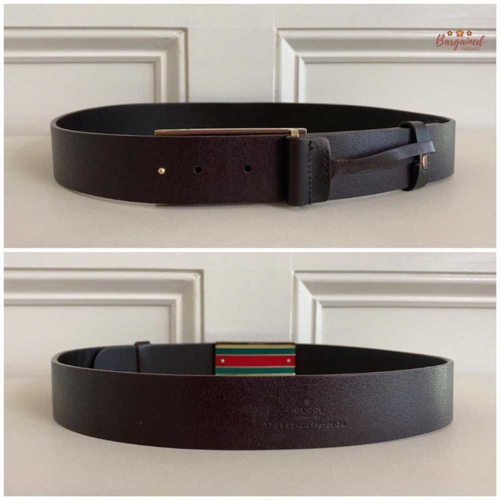 Gucci Leather belt - image 12