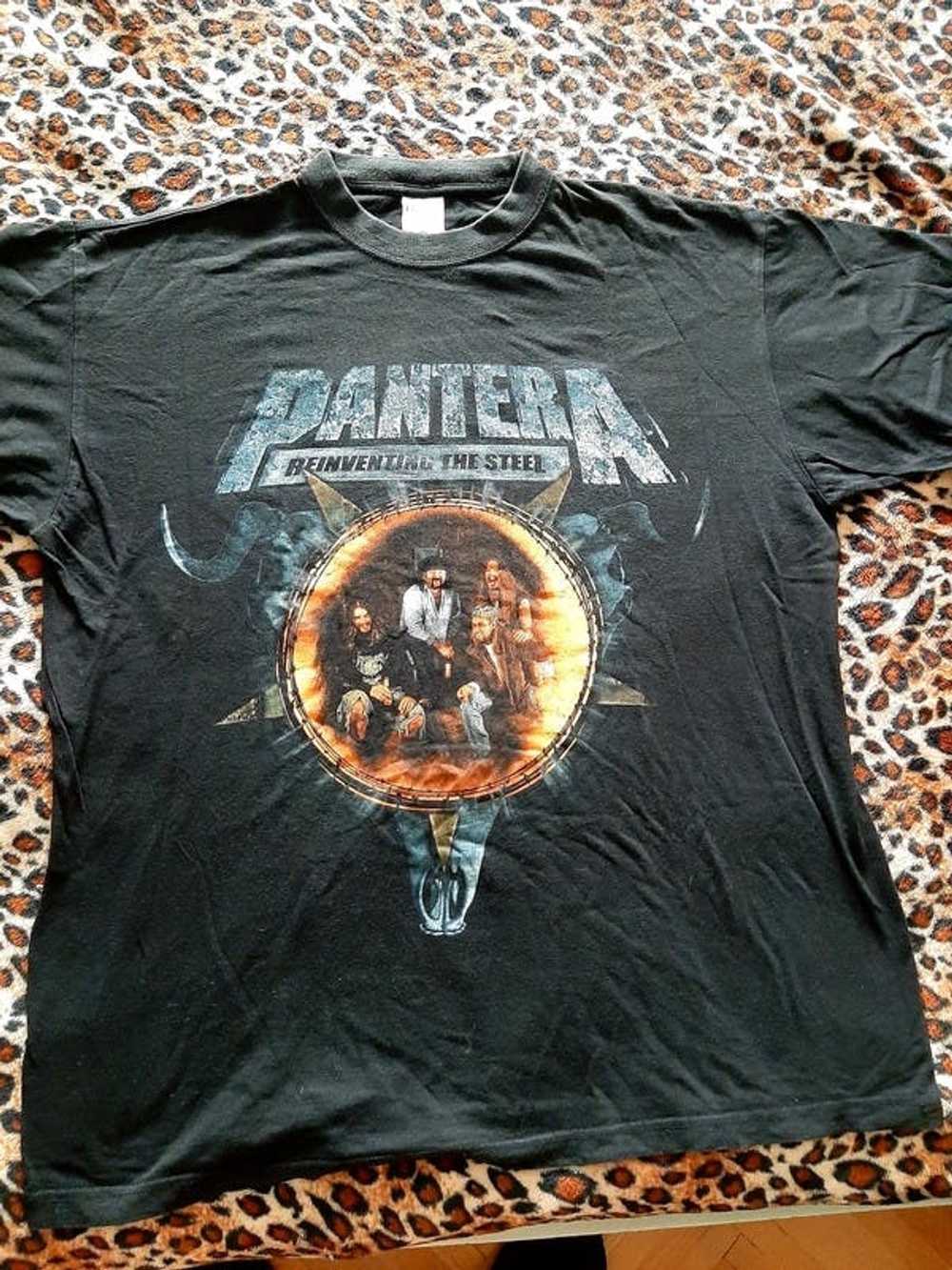 Rock T Shirt Pantera - Reinventing The Steel Tour… - image 1