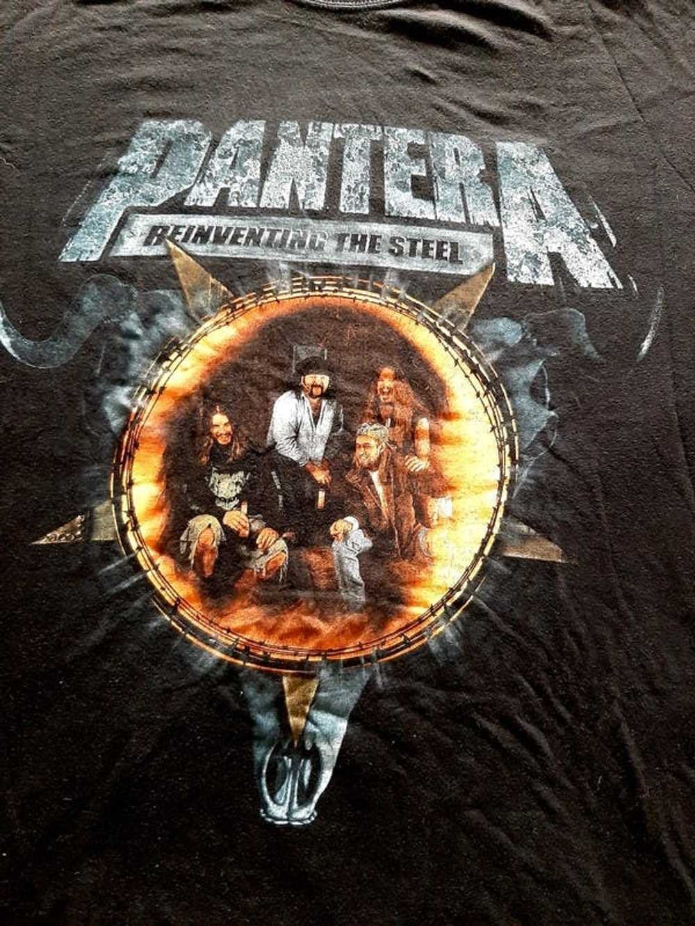 Rock T Shirt Pantera - Reinventing The Steel Tour… - image 2