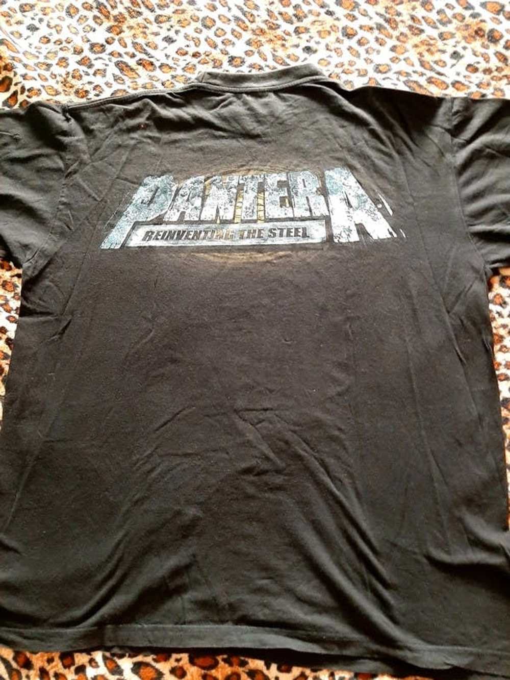 Rock T Shirt Pantera - Reinventing The Steel Tour… - image 3