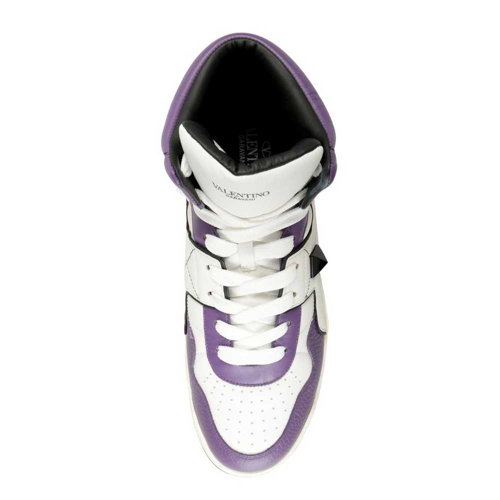 Valentino Garavani Leather high trainers - image 3