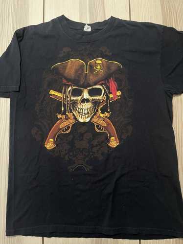 Anvil × Vintage Vintage Pirates Skull Cross Guns J