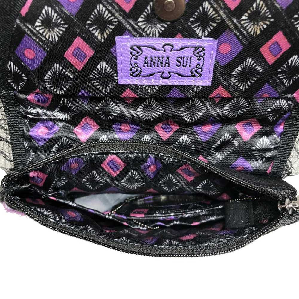 Anna Sui Cloth clutch bag - image 7