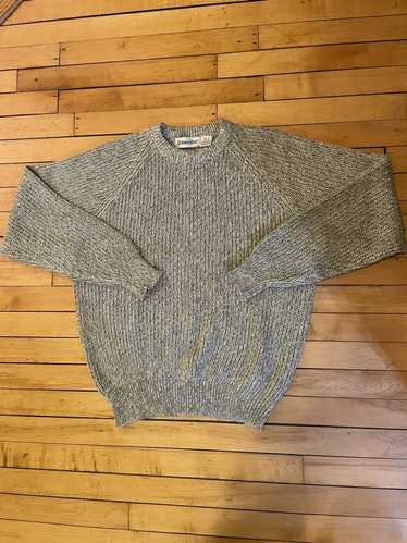Coloured Cable Knit Sweater × St. Johns Bay × Vint