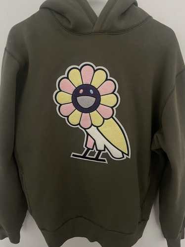 OVO X Takashi Murakami Black Hoodie. October’s Very Own SZ XL