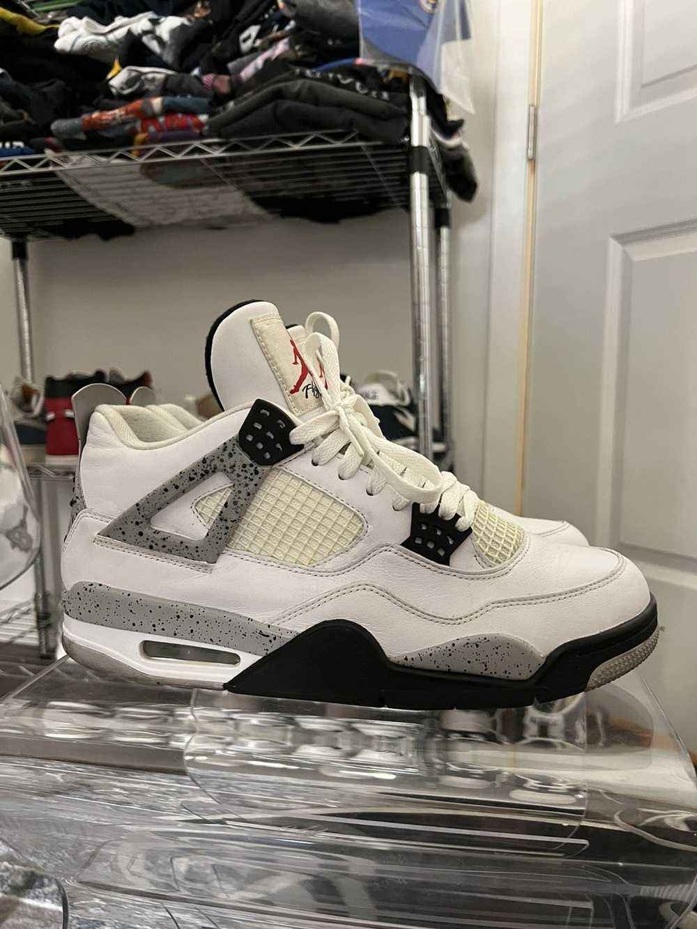 Jordan Brand × Nike Nike Jordan 4 White cement - image 2