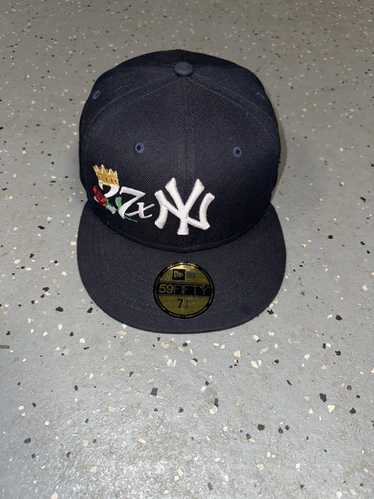 Men's New York Yankees New Era Navy 27x Champs Crown 59FIFTY Fitted Hat