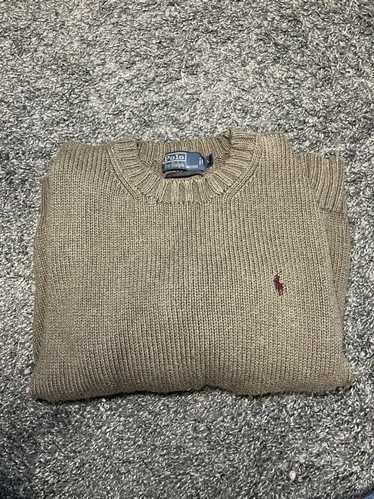 Polo Ralph Lauren Vintage Knit Polo Sweater Army/K
