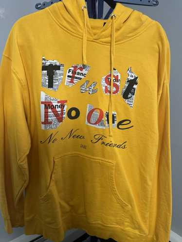 Streetwear Yellow hoodie