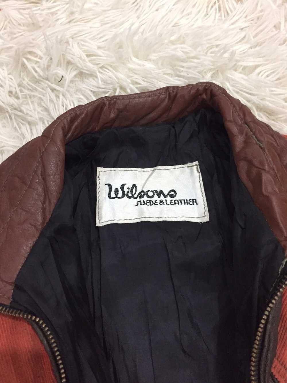 Leather × Wilsons Leather Vintage Wilsons Suede &… - image 11