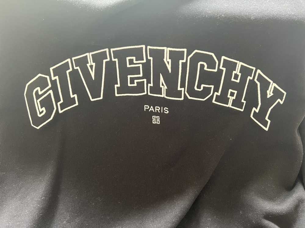 Givenchy GIVENCHY College slim fit sweatshirt in … - image 4