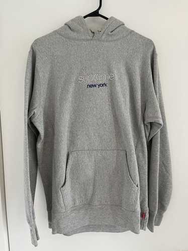 Supreme Supreme Chrome Classic Logo Hooded Sweatsh