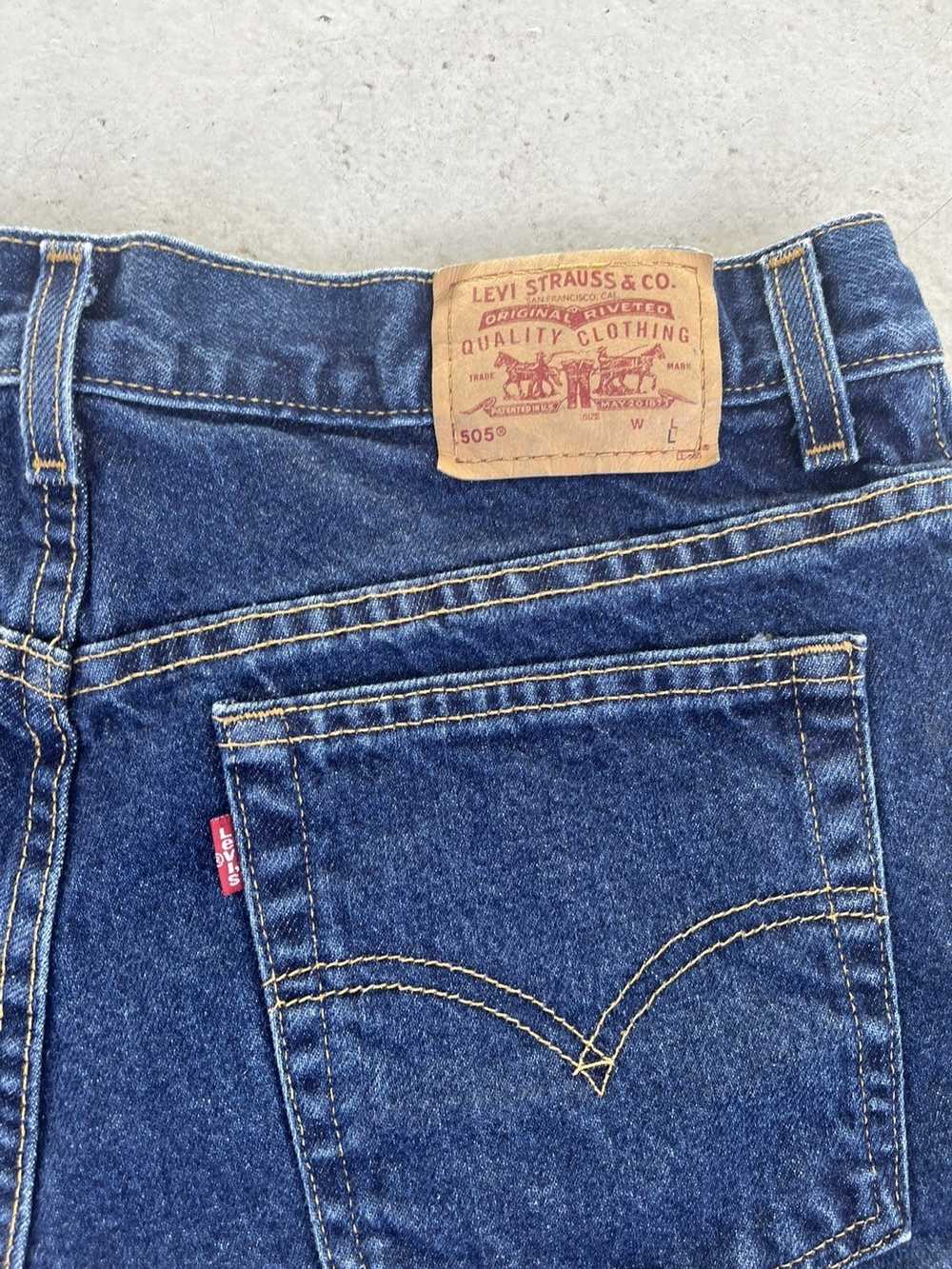 Levi's × Vintage Vintage 00s Blue Denim Levi’s Cu… - image 4