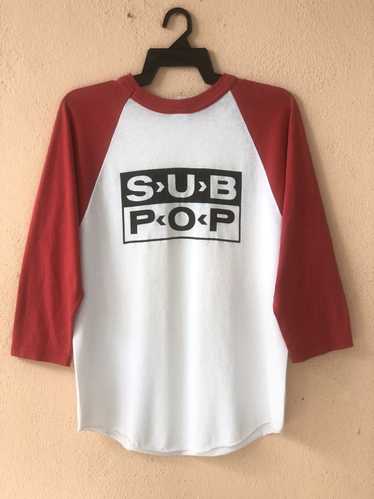 Band Tees × Rare × Vintage Vintage 90s SUB POP Ind