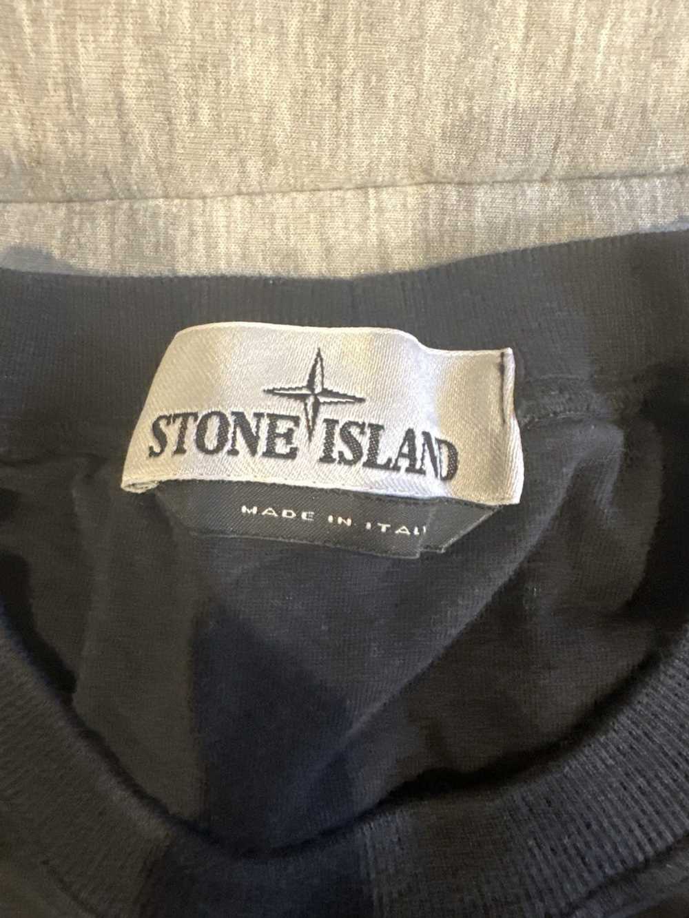 Stone Island Stone Island Long Sleeve logo Tee - image 5