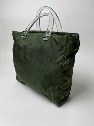 PRADA SS1998 Plastic Handle Shoulder Bag Black | eBay