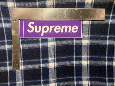 Supreme x Three 6 Mafia Purple Box Logo Sticker - US