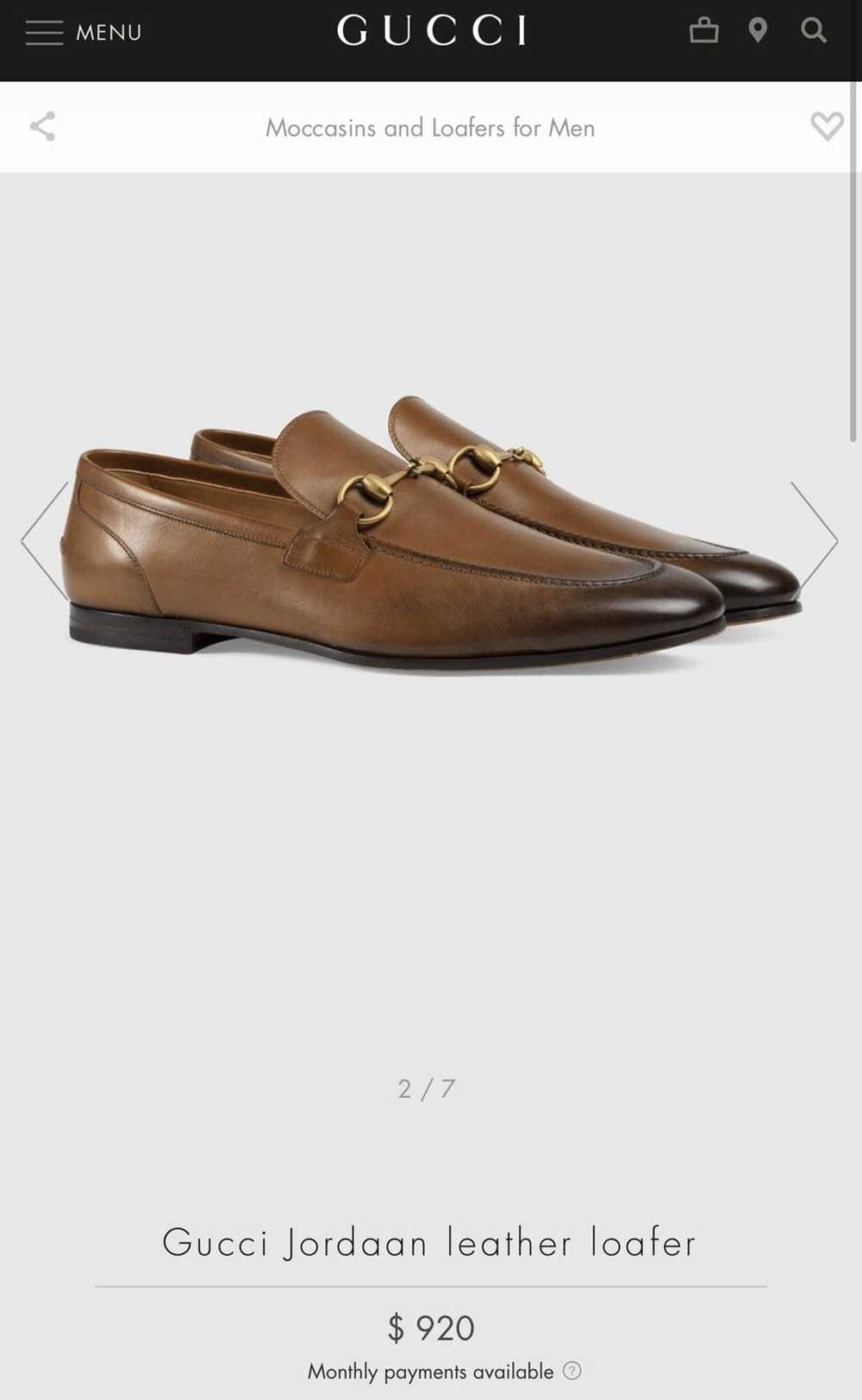 Gucci Gucci Jordaan Loafers - image 4