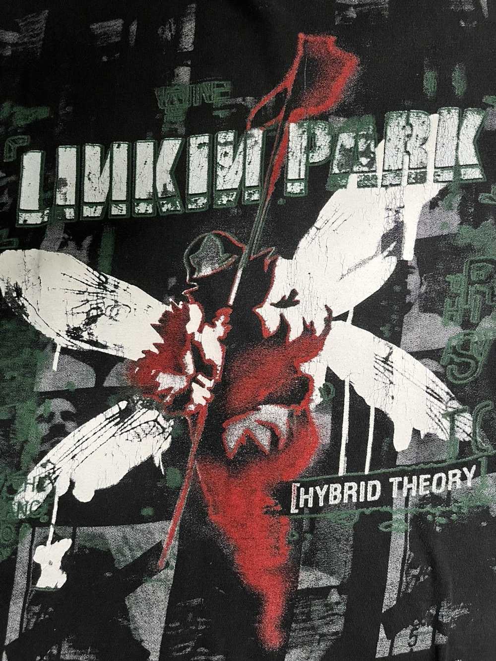 Band Tees × Vintage Vintage Linkin Park Hybrid Th… - image 4