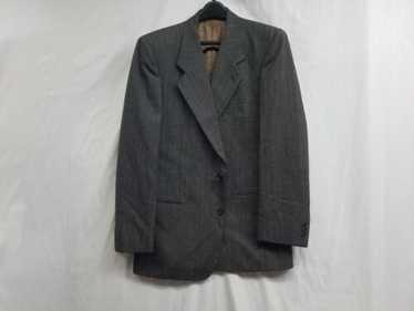 ALBERT NIPON Mens Gray  WOOL Blazer Sport Coat Ja… - image 1