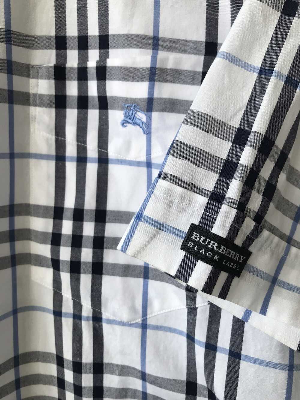 Burberry Burberry Black Label Checkered shirt - image 3
