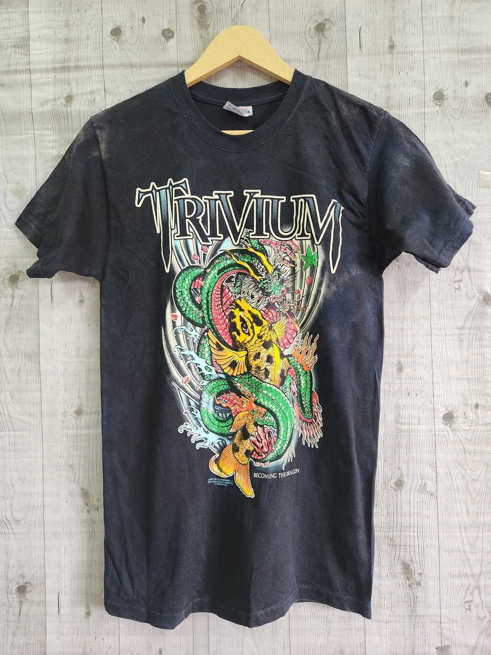 Band Tees × Hanes × Vintage Vintage Y2K Trivium B… - image 1