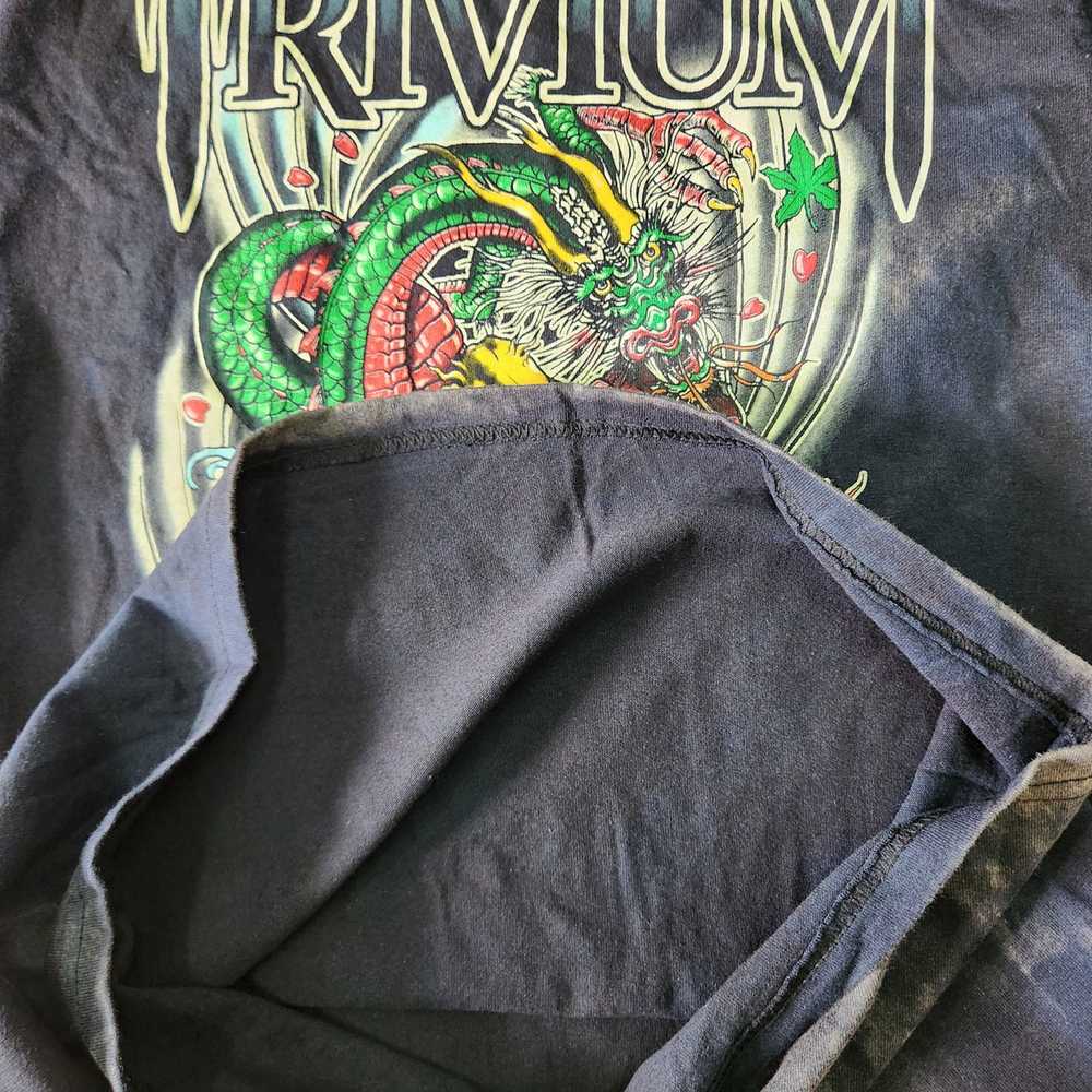 Band Tees × Hanes × Vintage Vintage Y2K Trivium B… - image 2