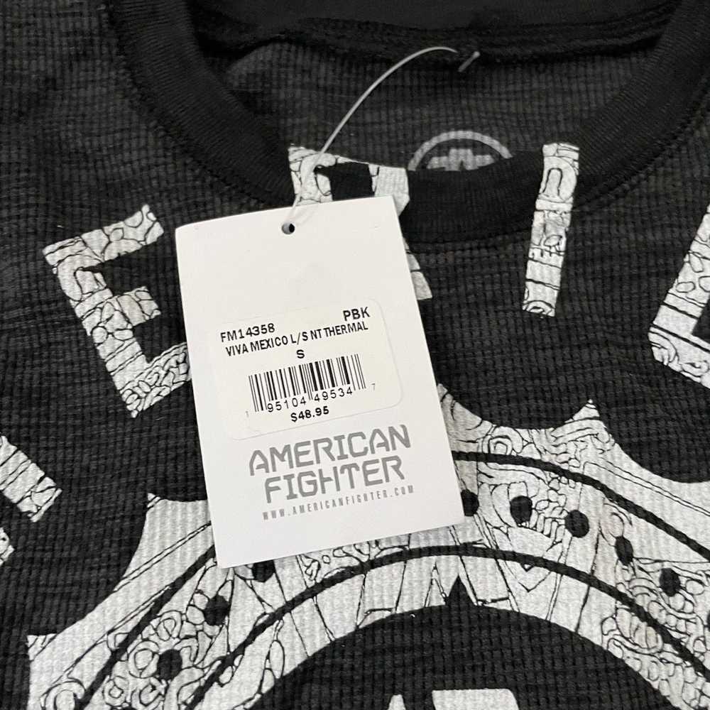 Designer AMERICAN FIGHTER VIVA MEXICO LONG SLEEVE… - image 3