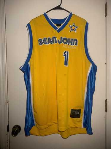 Sean John Vintage Sean John Yellow/ Blue Jersey 1 
