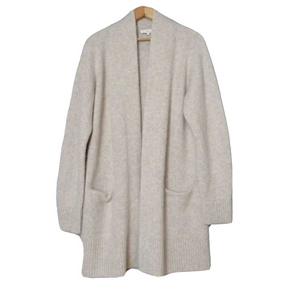 Vince Vince $525 Boiled 100% Cashmere Raglan Card… - image 1