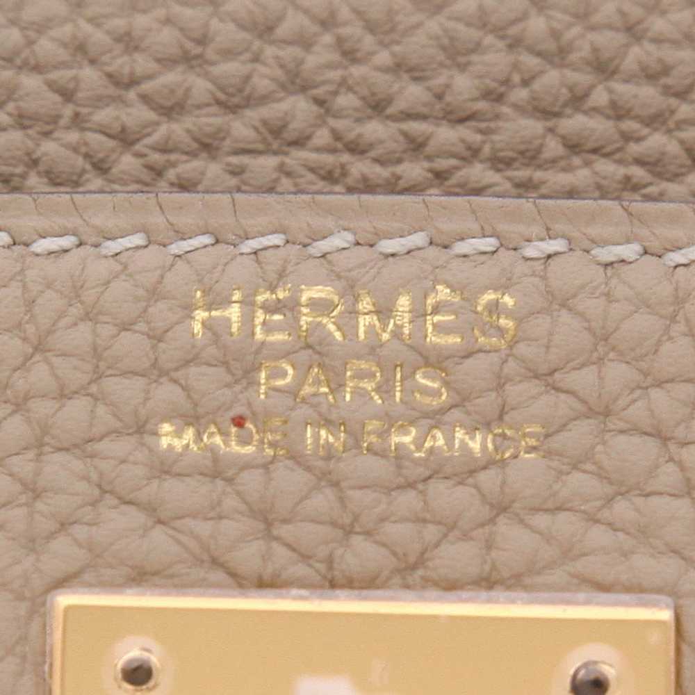 Hermès Kelly 32 cm handbag Trench togo leather Co… - image 3