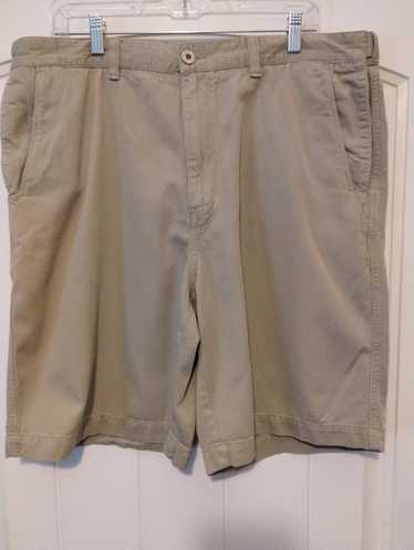 Tommy Bahama 100% Cotton Khaki Shorts - image 1