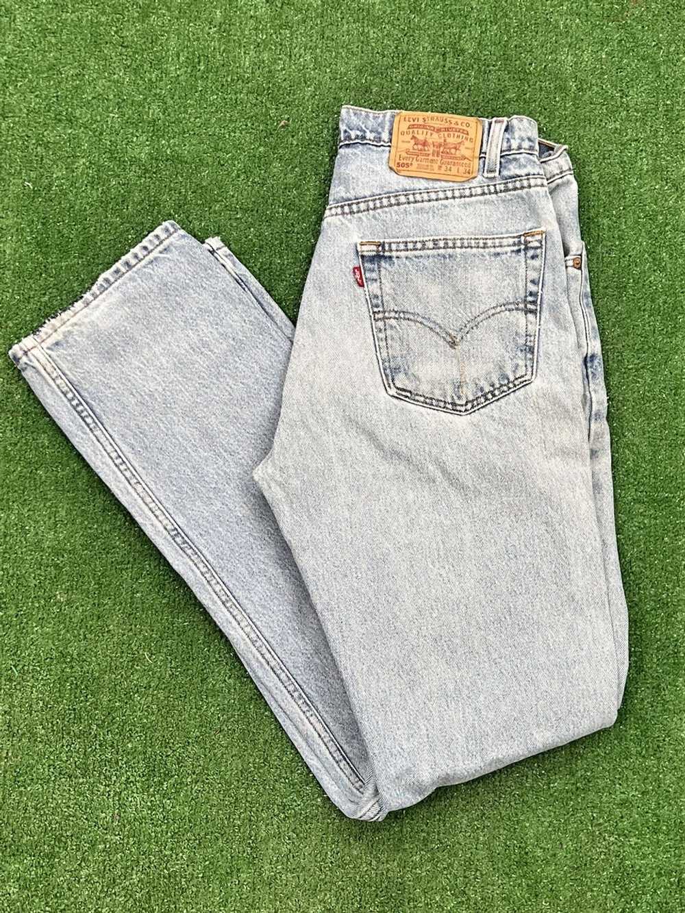 Levi's × Streetwear × Vintage 90s 505 Regular Fit… - image 1