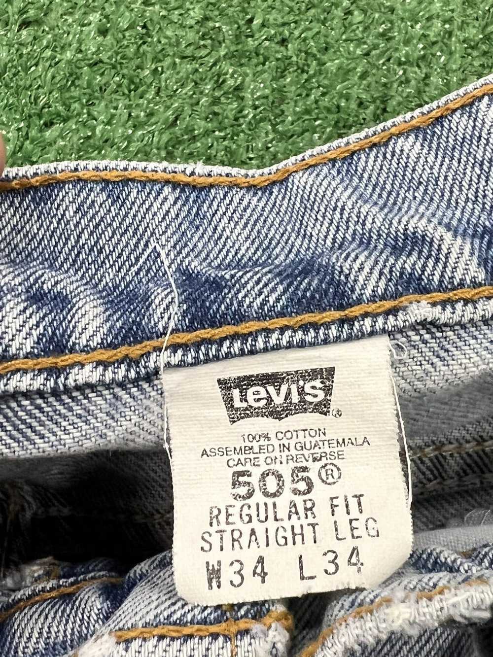 Levi's × Streetwear × Vintage 90s 505 Regular Fit… - image 6