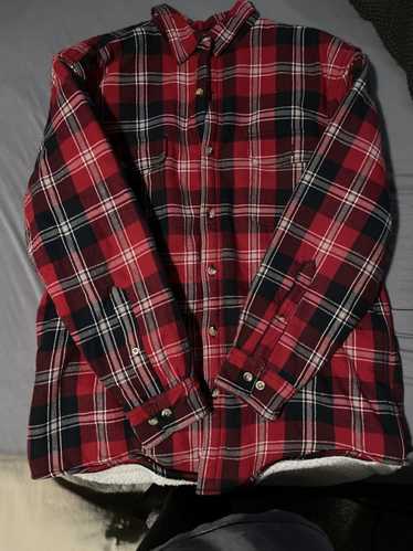 Red Head Sherpa lined flannel