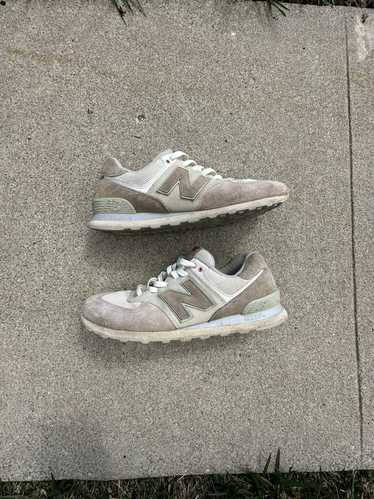 New Balance New Balance 574 White and Pink