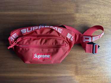 100+Authentic+2018+Supreme+Waist+Bag+Fw18+Red+Fanny+Pack for sale