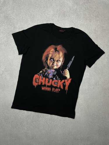 Movie × Rare × Vintage Vintage Chucky Black T Shi… - image 1