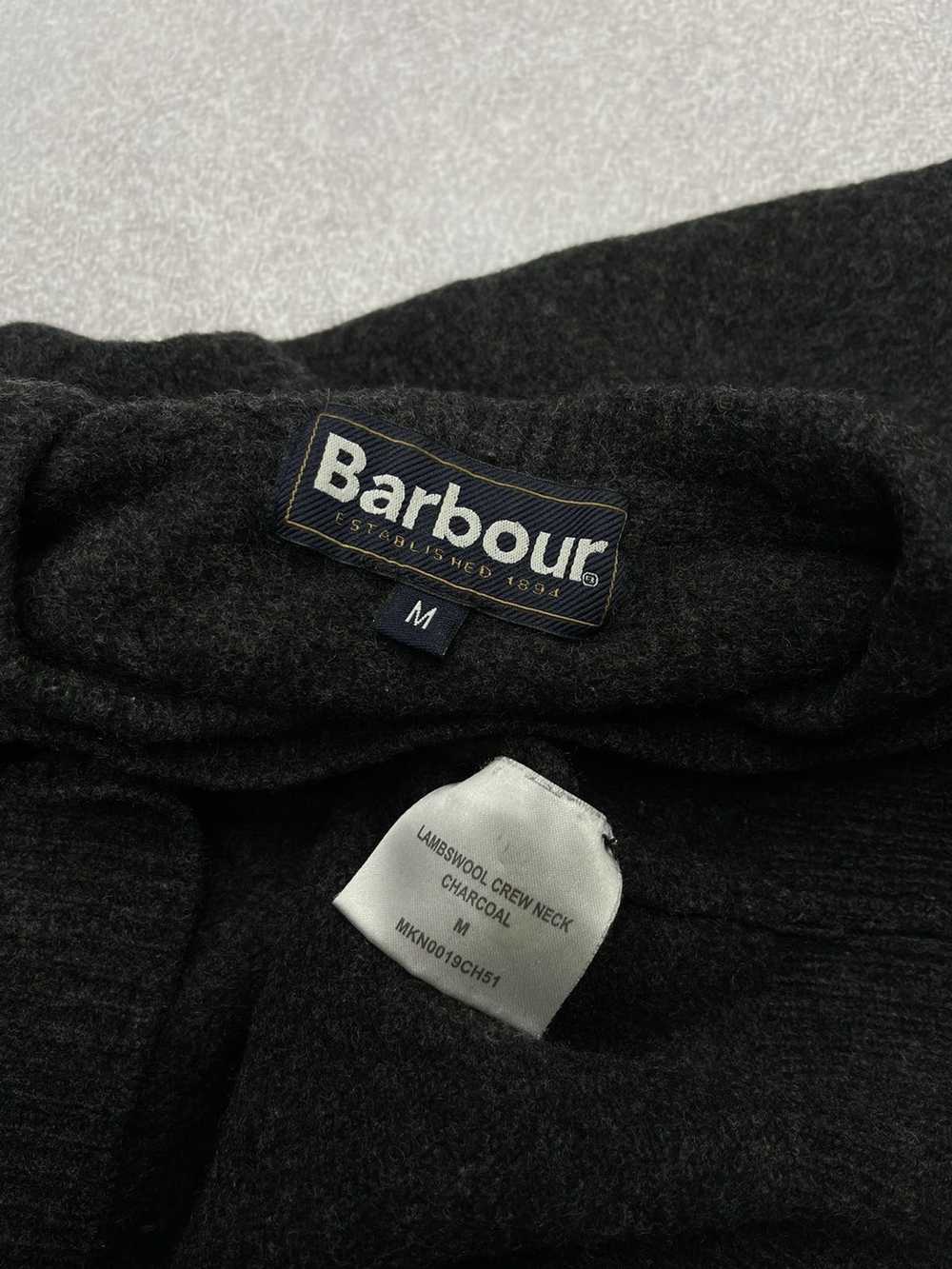 Barbour × Streetwear Barbour Lambs Wool Crew Neck… - image 5