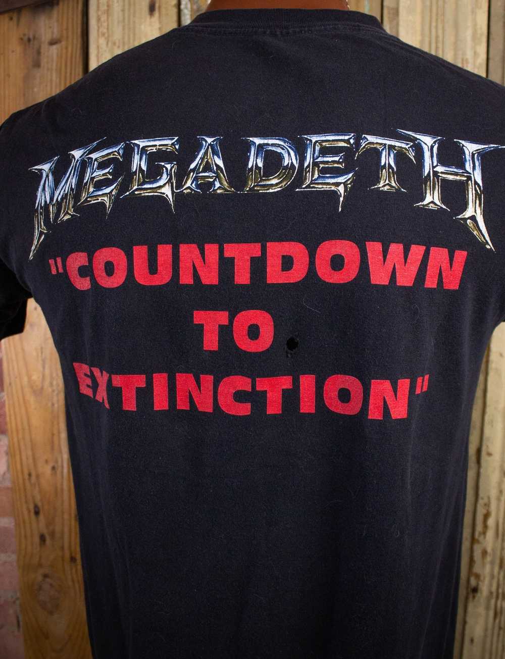 Band Tees × Vintage Vintage Megadeth Countdown to… - image 4