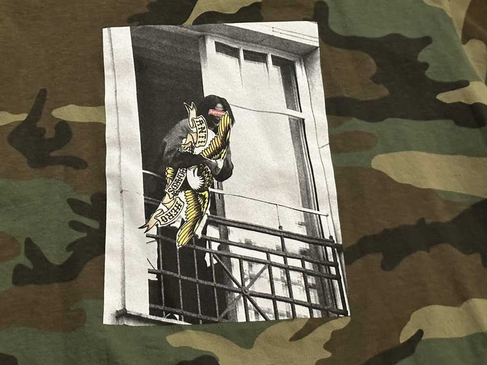 Supreme Supreme camo antihero balcony tee - image 1