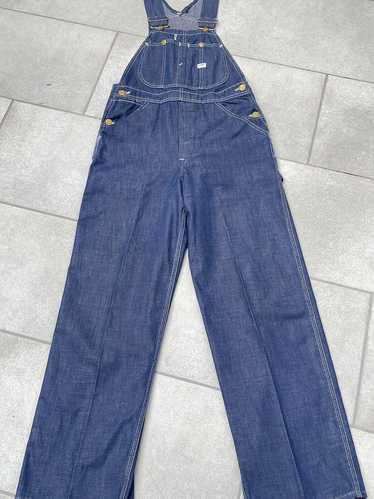 70s Lee USA OVERALL VINTAGE XL-XXL 濃紺 希少 70s Lee USA OVERALL VINTAGE XL-XXL 濃紺 希少