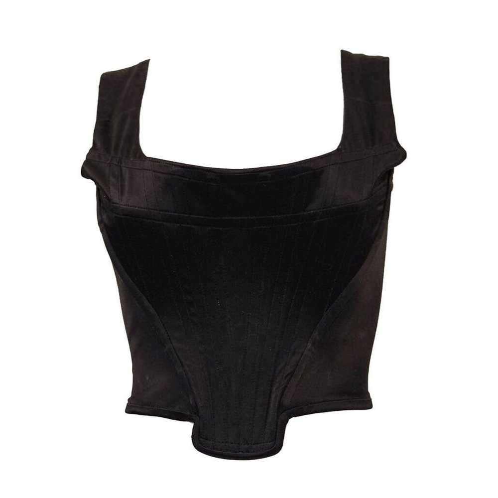 Vivienne Westwood Vivienne Westwood Red Label Black Satin Corset size UK 10
