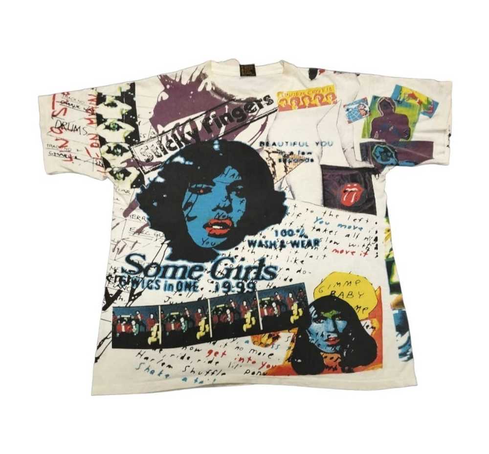 Band Tees × The Rolling Stones × Vintage 90s Vint… - image 2