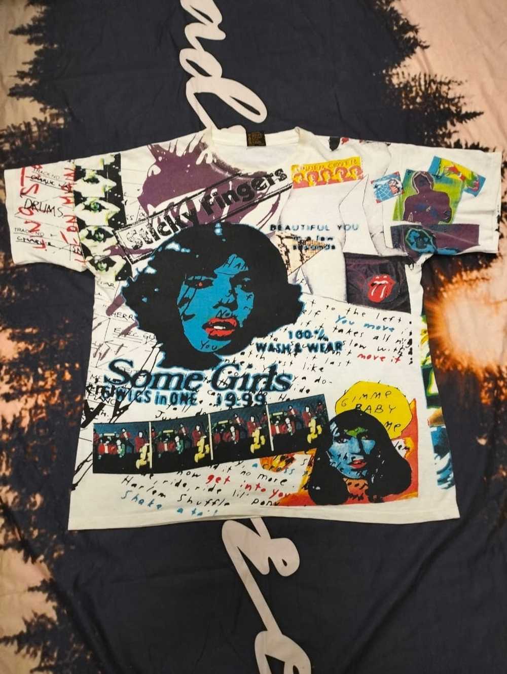 Band Tees × The Rolling Stones × Vintage 90s Vint… - image 5