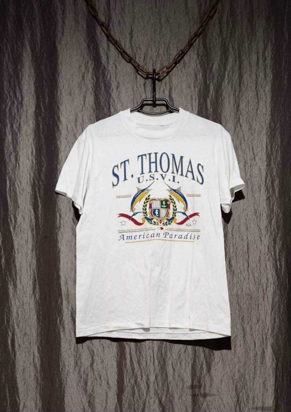 Art × Band Tees × Made In Usa Vintage St. Thomas … - image 1