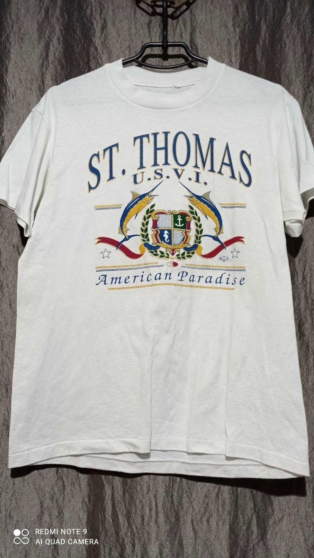 Art × Band Tees × Made In Usa Vintage St. Thomas … - image 2